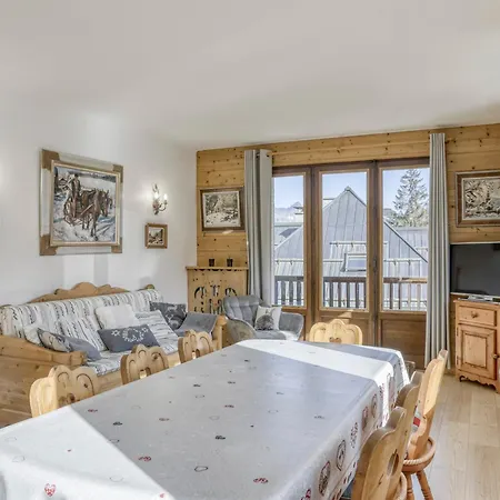 2 En Centre-ville A Avec Balcon Et Wifi - Fr-1-453-107 * Megève